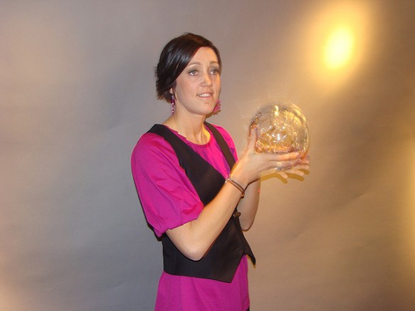 Therese Sjögran, Fußballerin des Jahres 2010 (Archivbild)